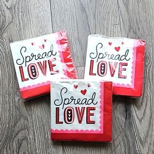 LOVE Party Napkins Bundle